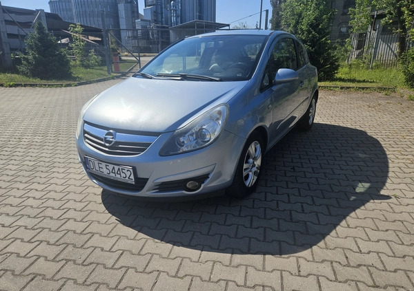 Opel Corsa cena 9600 przebieg: 195345, rok produkcji 2007 z Czerwieńsk małe 92